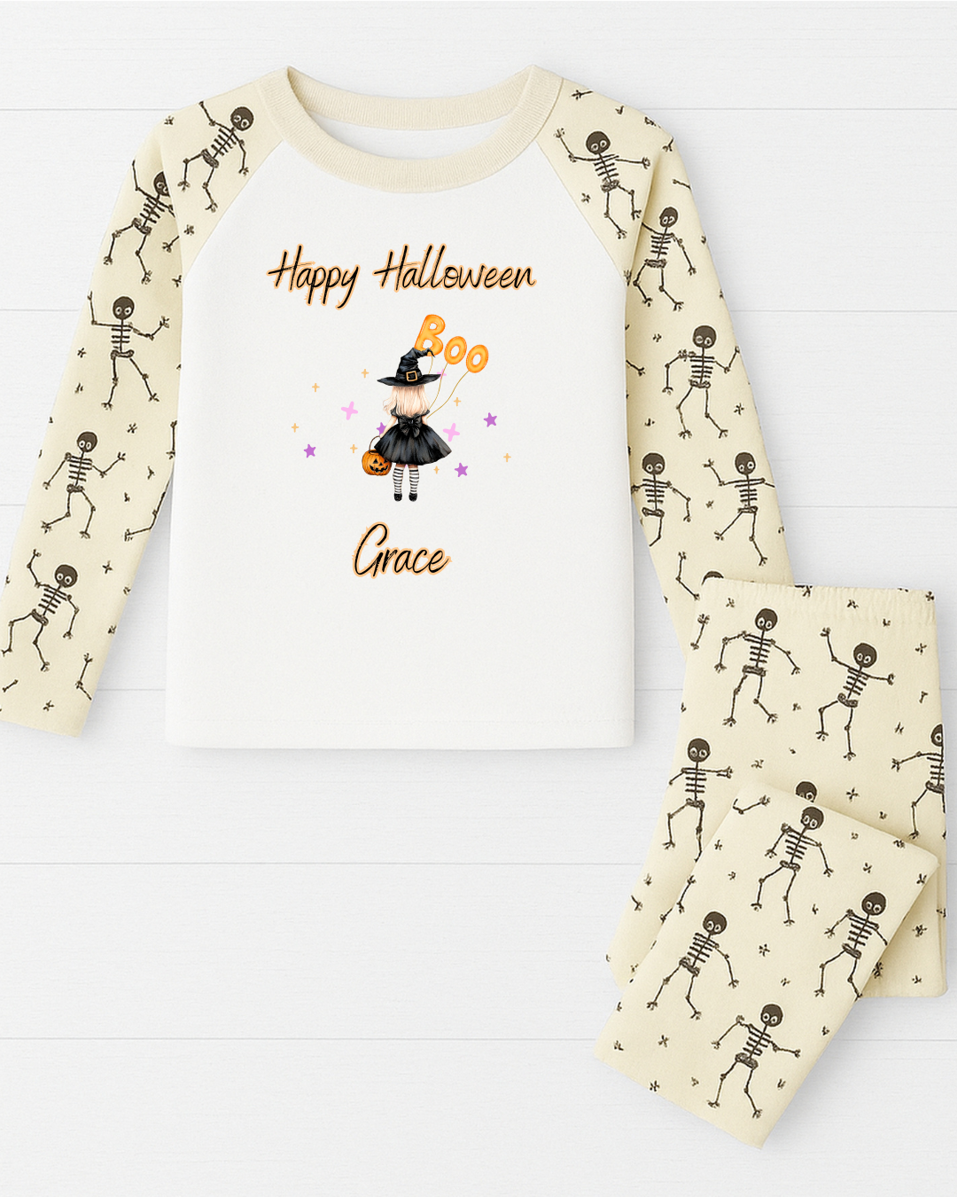Personalised Little Witches Pyjamas
