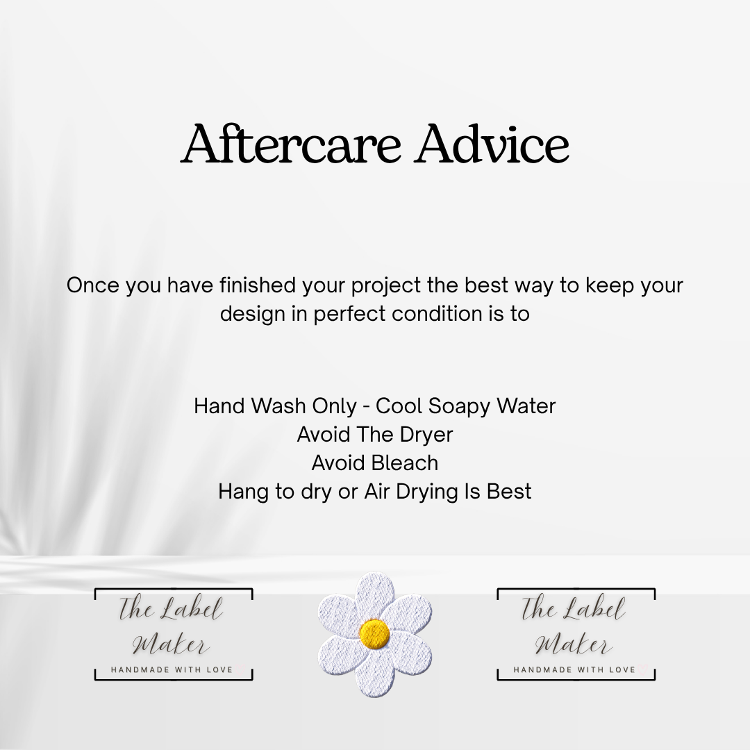 Beginner Hand Embroidery Starter Pack-Name Label Only