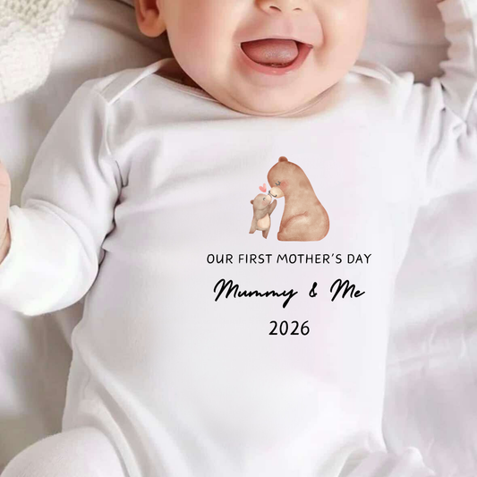 Personalised Mothers Day You Are So Loved Sleepsuit