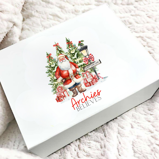 Personalised Santa Believes Christmas Eve Box