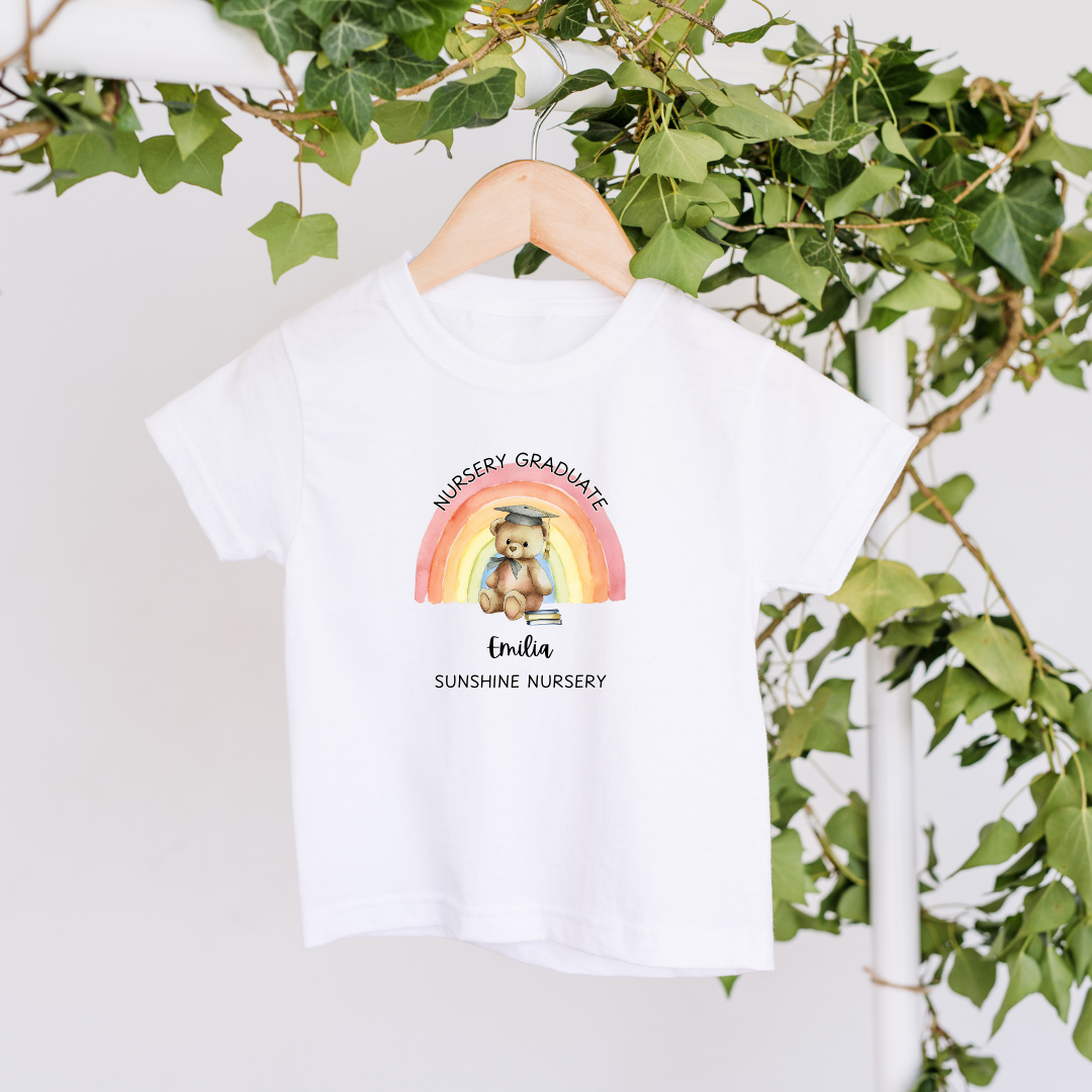 Personalised Nursery Graduation T-shirt