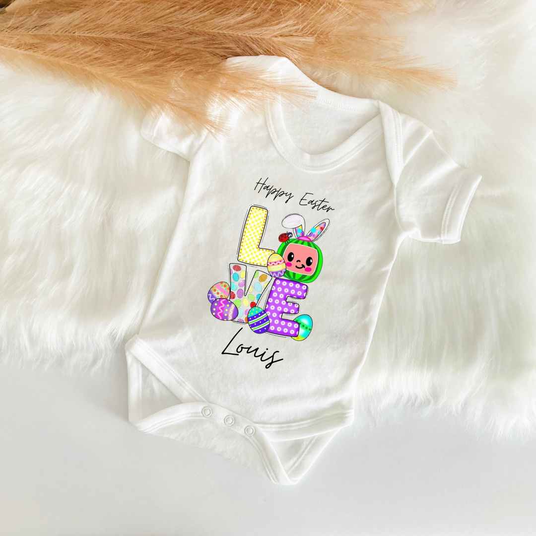 Personalised Coco melon Easter Vest