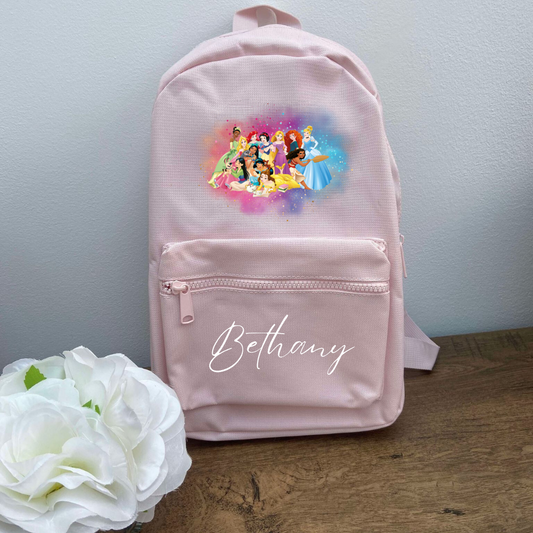 Personalised Princess Backpack