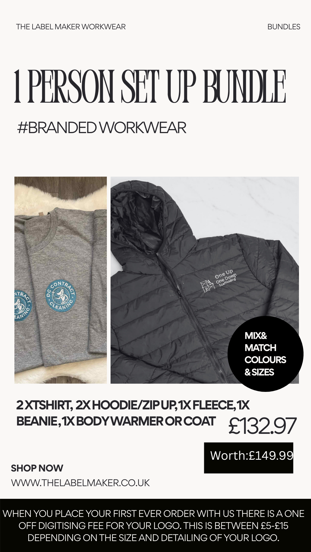 Branded Workwear Bundles For Small Businesses