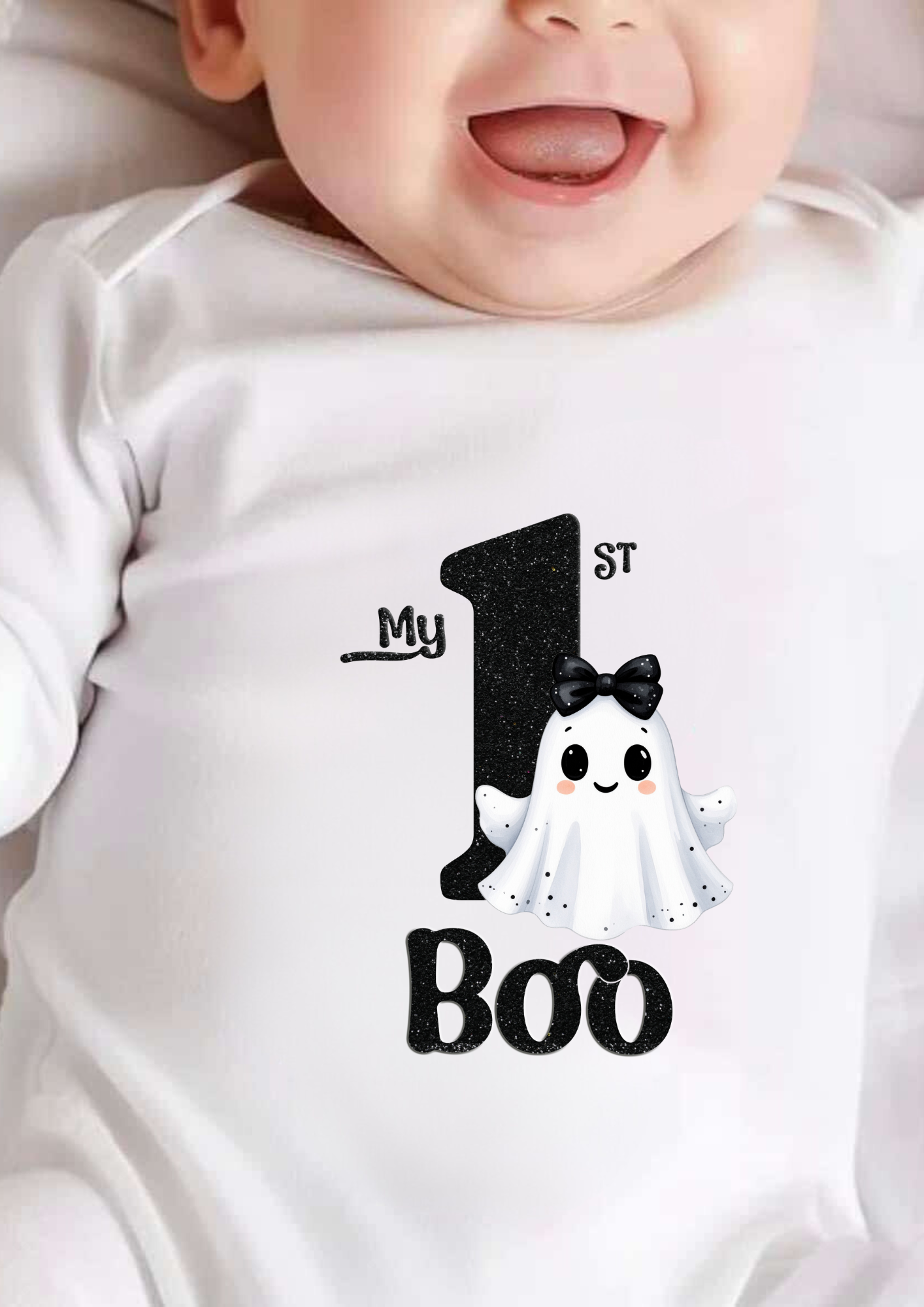 My 1st Ghost Halloween Sleepsuit