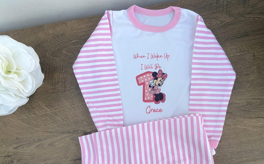 Personalised Minnie Mouse Pyjamas