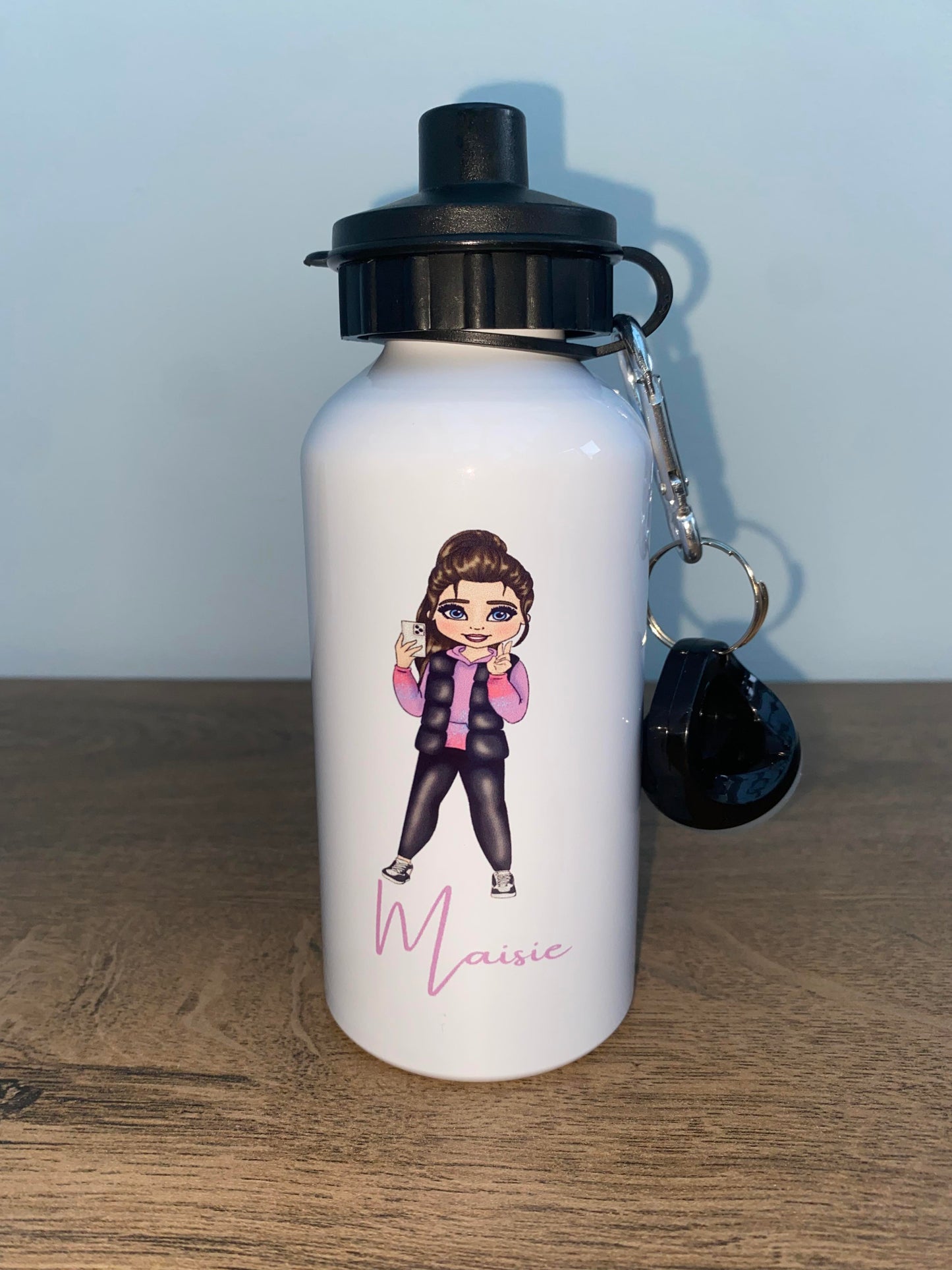 Selfie Doll Water Bottle