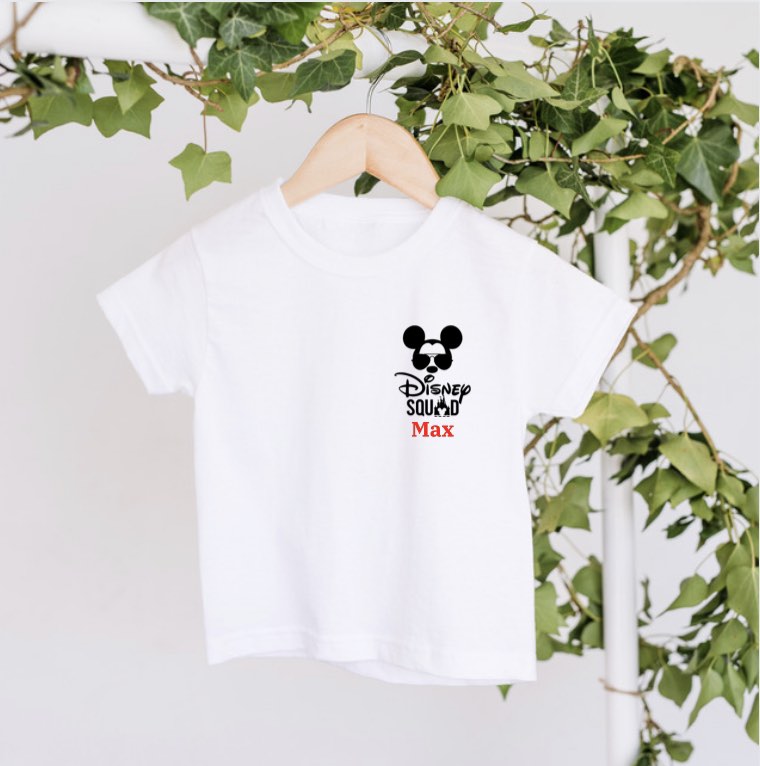 Personalised Disney Squad T-shirt