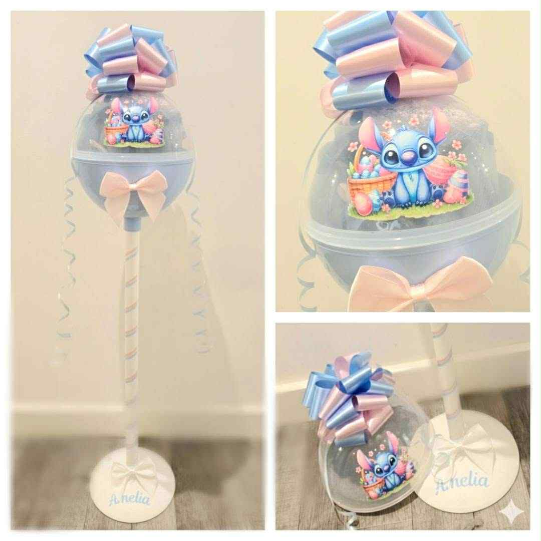 Personalised Fillable Easter Jumbo lollipop
