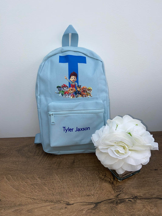 Personalised Paw patrol Backpack