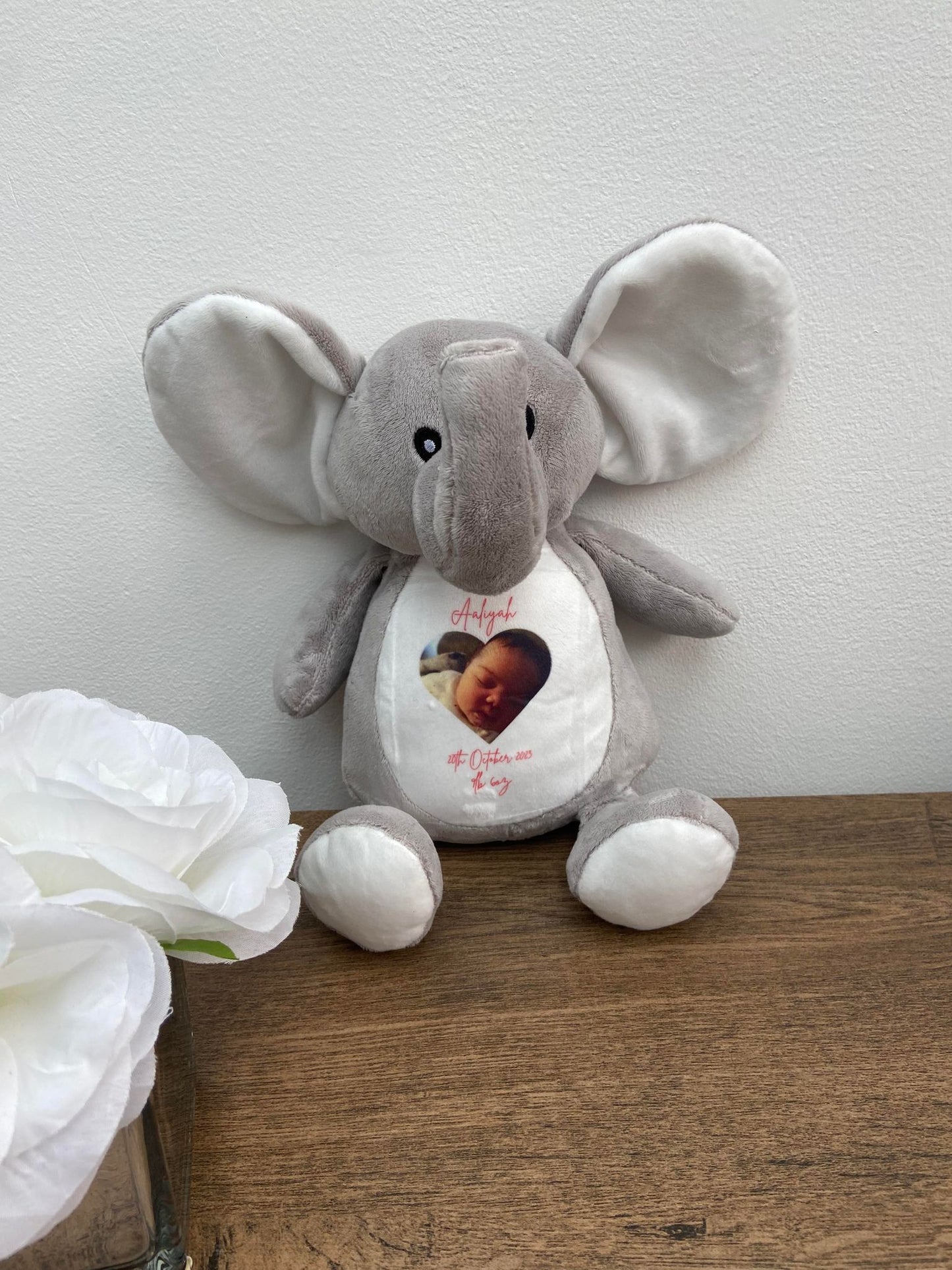 Birth Announcement Elephant