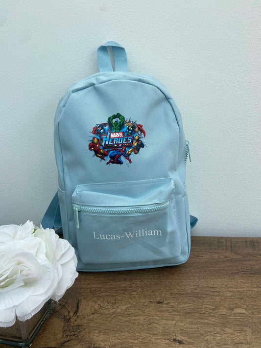 Personalised Superhero Backpack