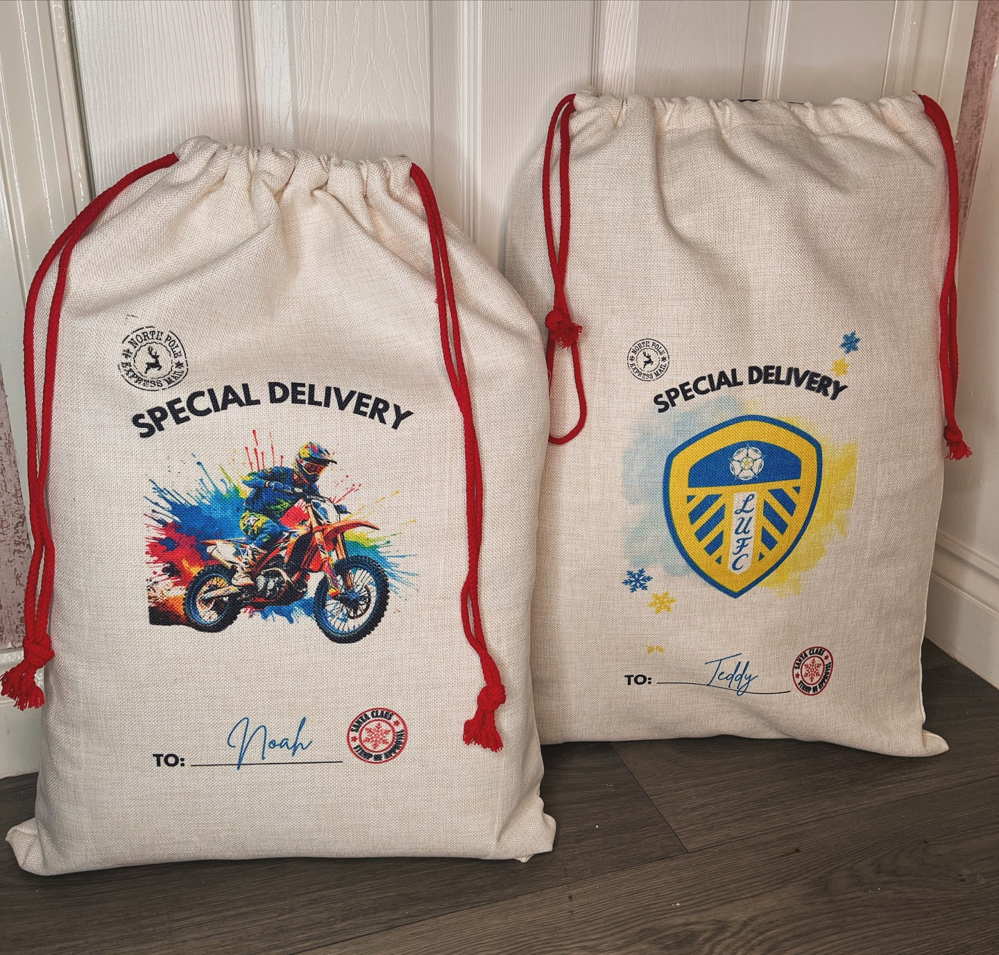 Personalised Santa Gift Sack