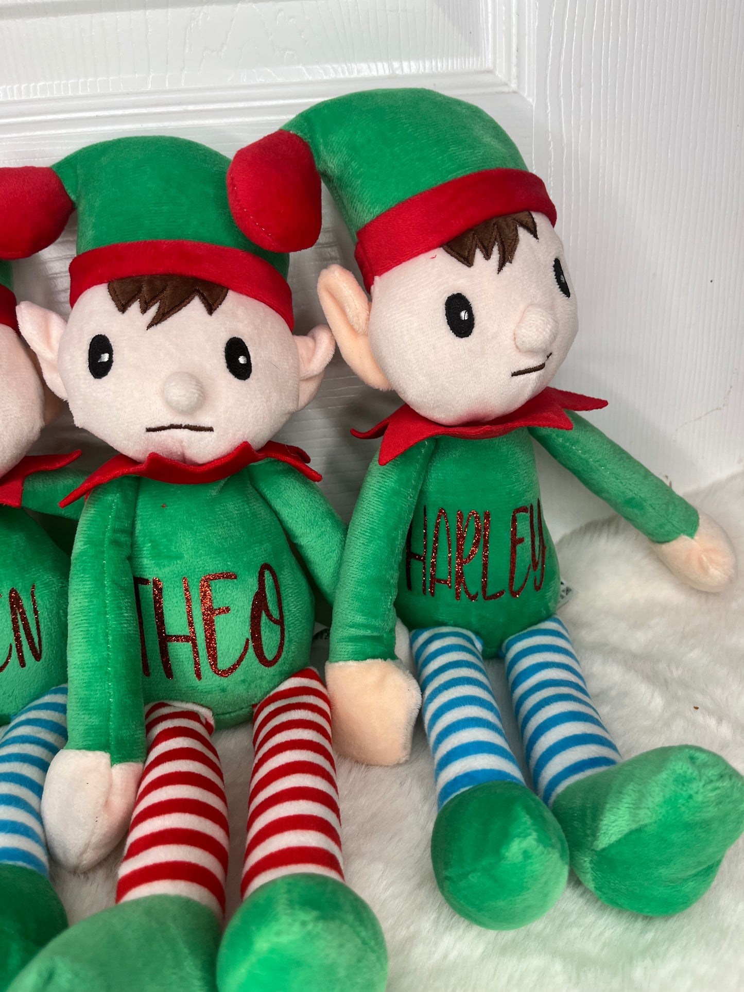 Personalised plush Elf Teddy