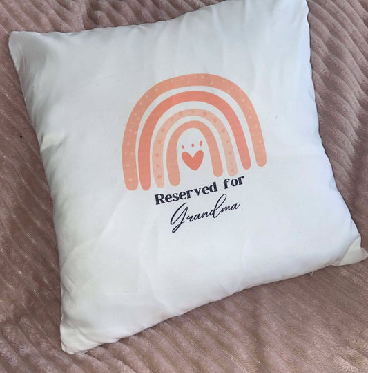 Reserved For Grandma Pillow