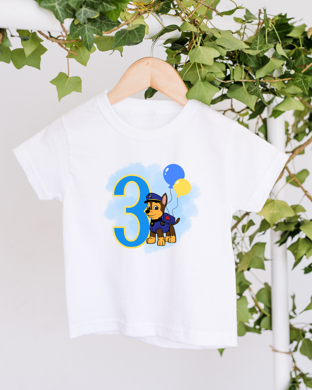 Personalised Chase Birthday Tshirt