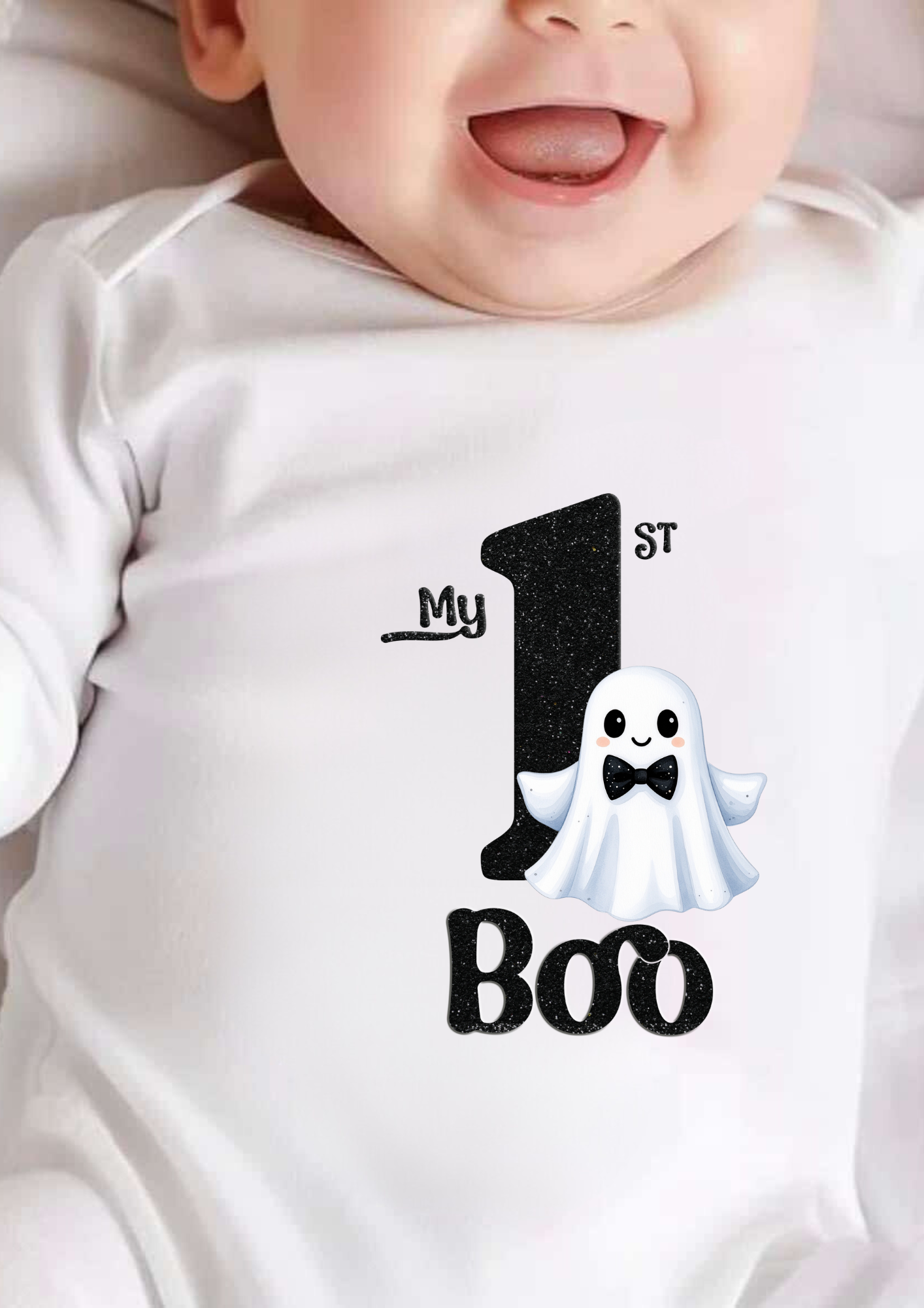 My 1st Ghost Halloween Sleepsuit
