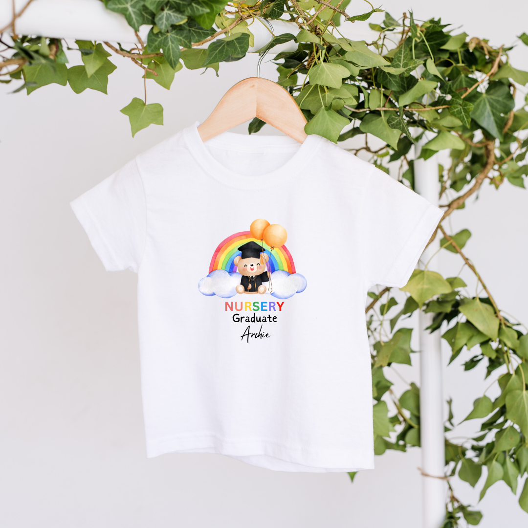 Personalised Nursery Graduation T-shirt