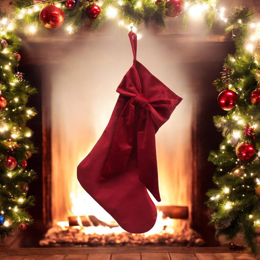 Personalised Embroidery Christmas Stocking