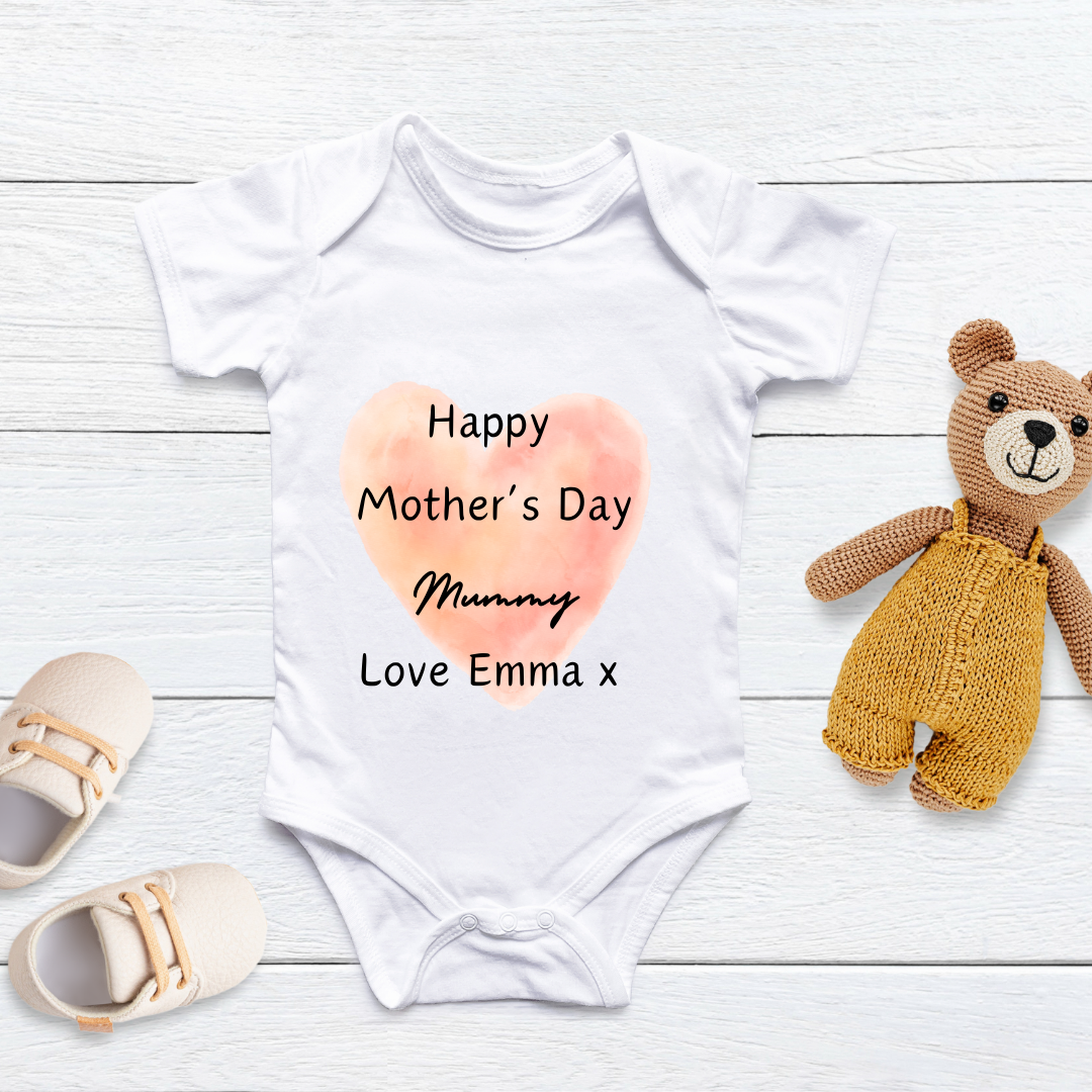 Happy Mothers Day Personalised Vest