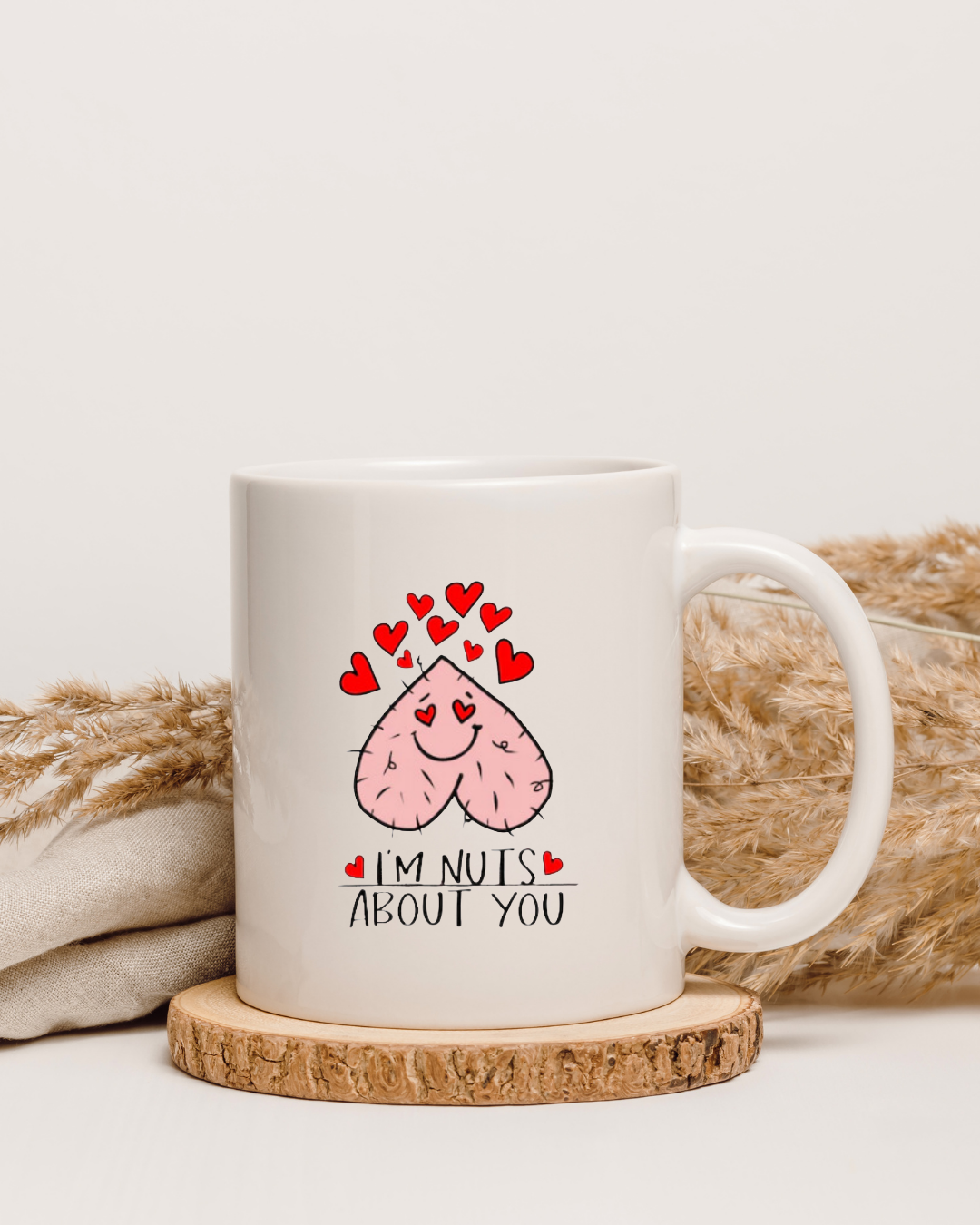 Personalised I'm Nuts About You Mug