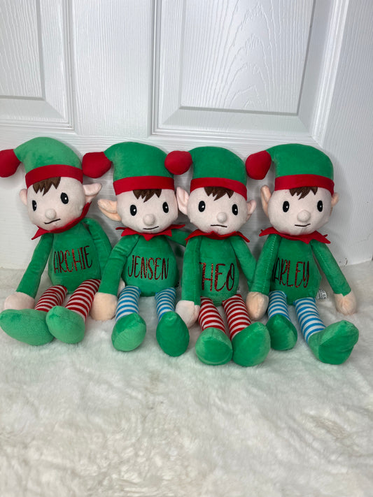 Personalised plush Elf Teddy