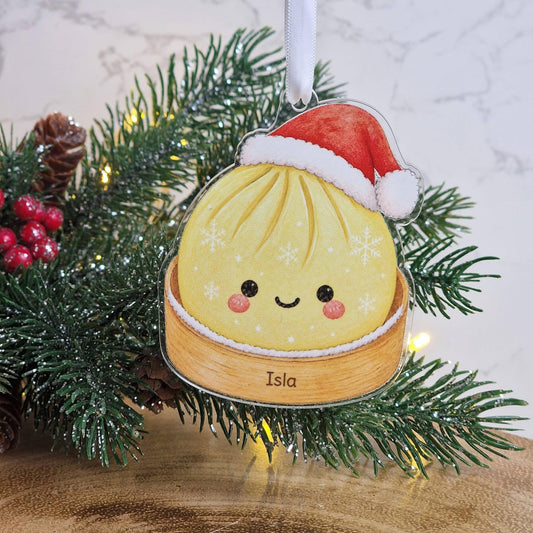 Personalised Viral Dumpling Baubles