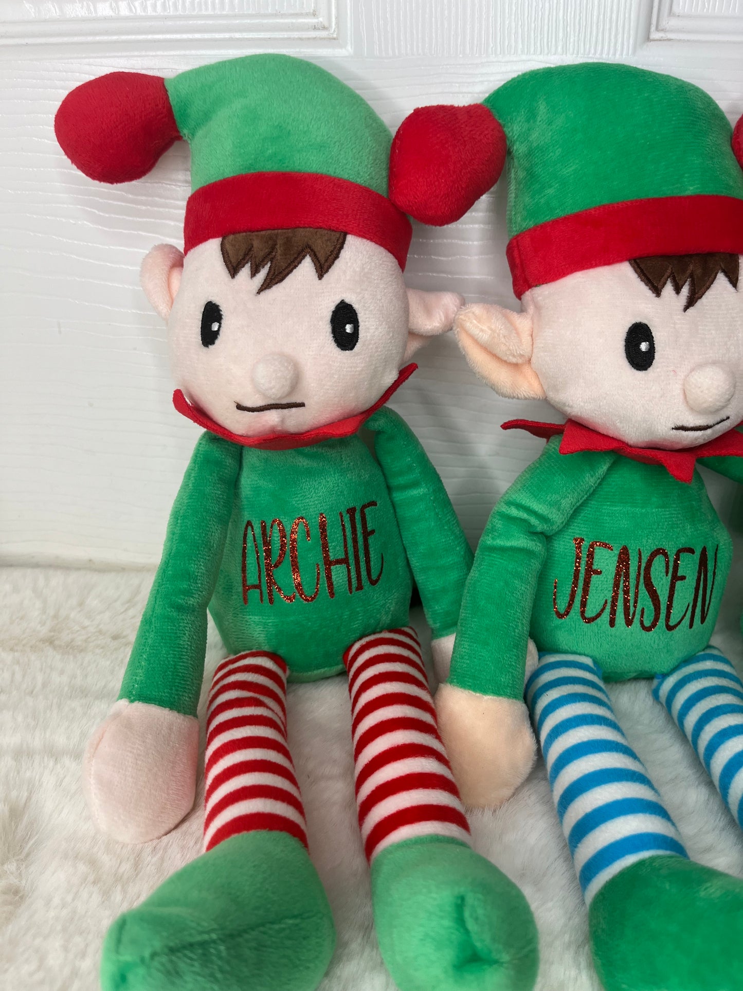 Personalised plush Elf Teddy