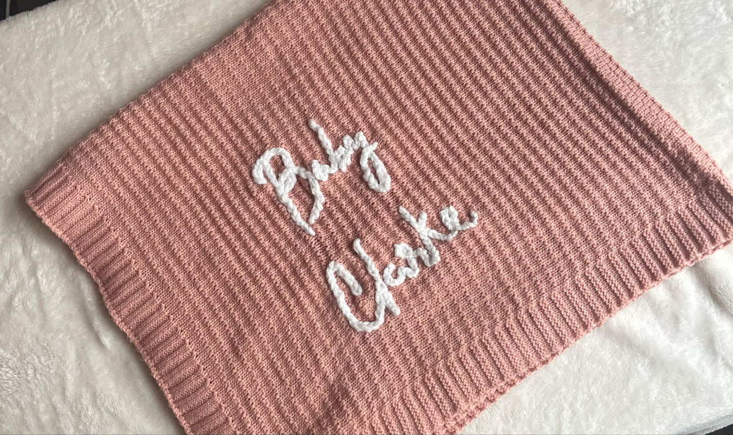 Personalised Embroidered Newborn Baby Set