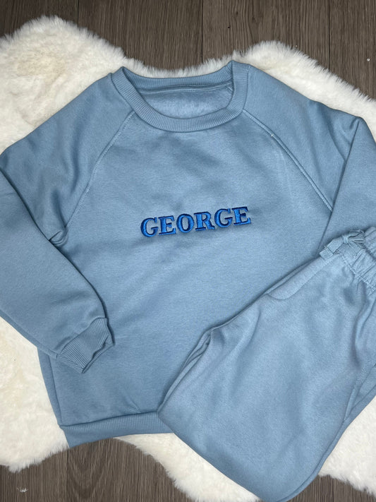 Personalised Embroidery Children Loungewear