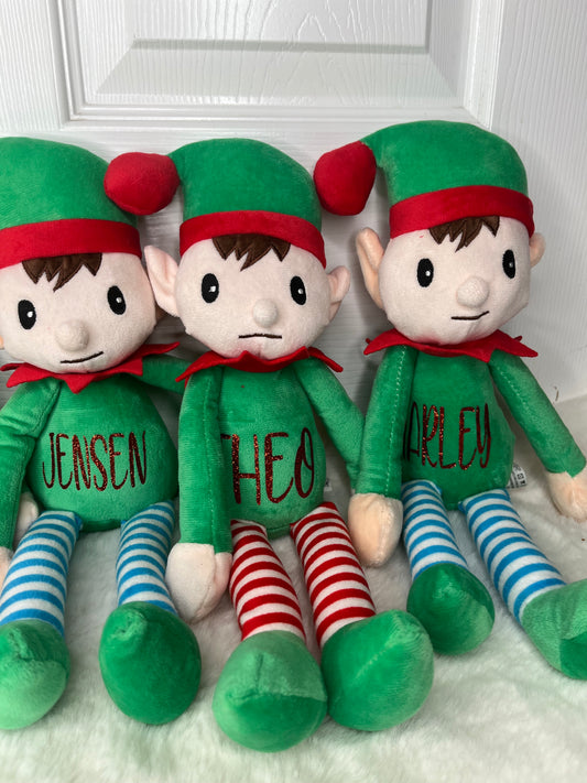 Personalised plush Elf Teddy