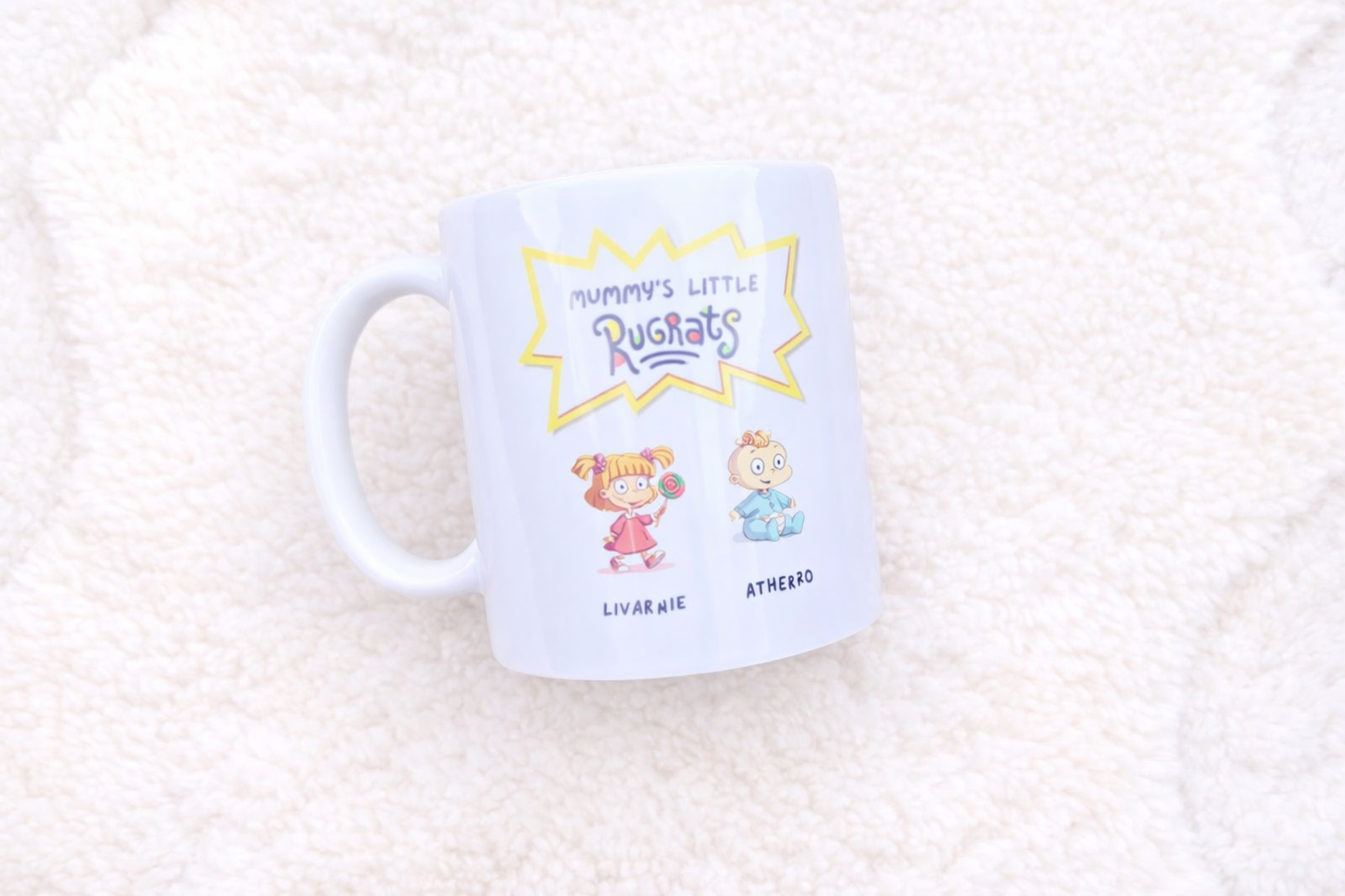 Personalised Dad's Little Rugrats Mug