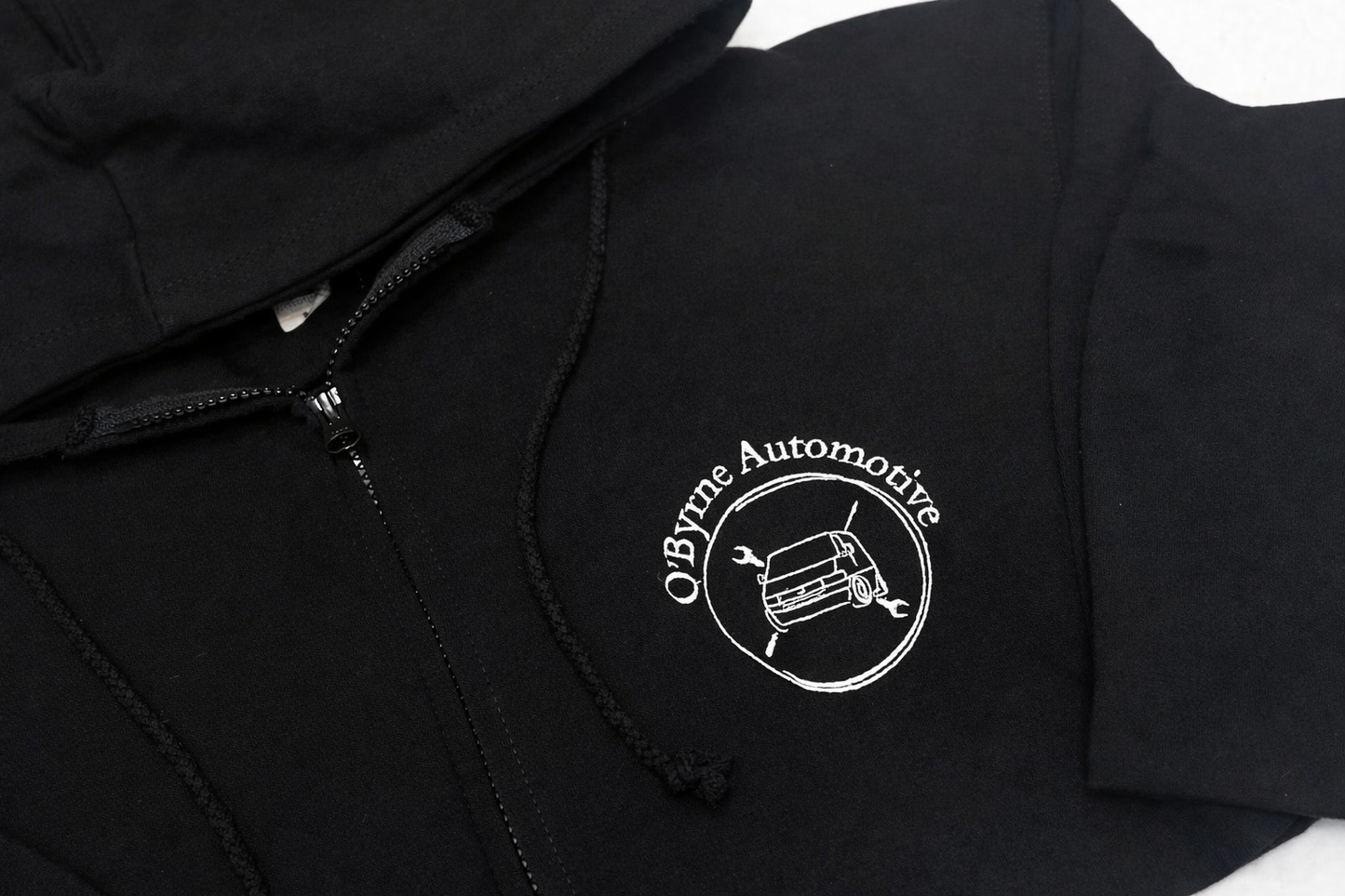 Branded Workwear Zip Up Hoodie