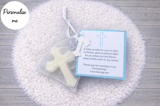 Personalised Christening Favours Tags