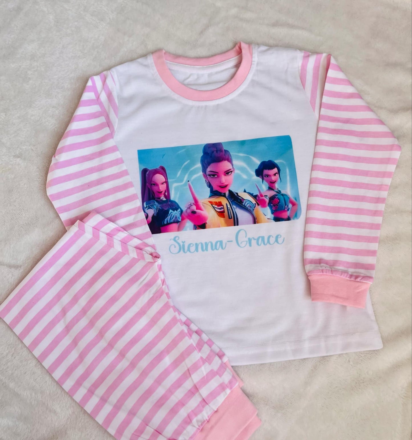 Design your own personalised birthday pyjamas 