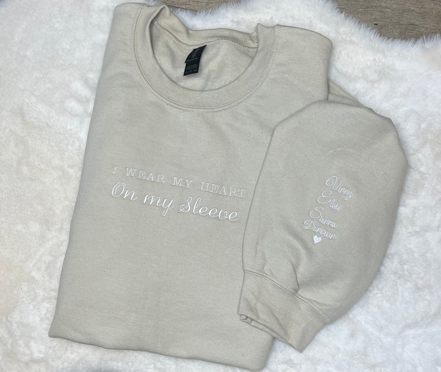 Personalised Embroidered Mama Sweatshirt