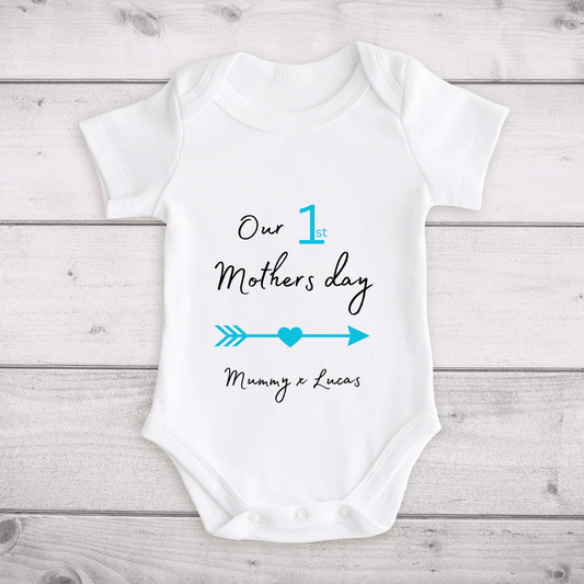 Our 1st Mothers Day Baby Vest