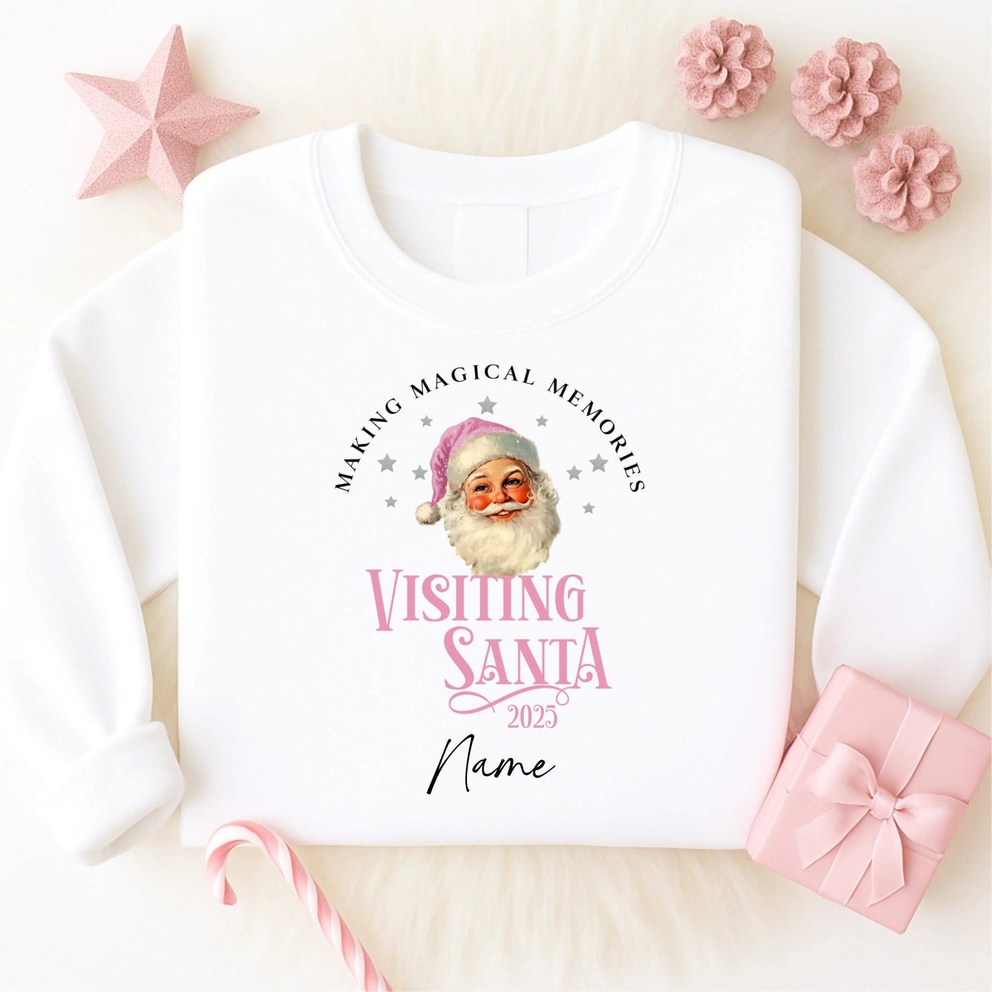 Personalised Visting Santa Sweatshirt