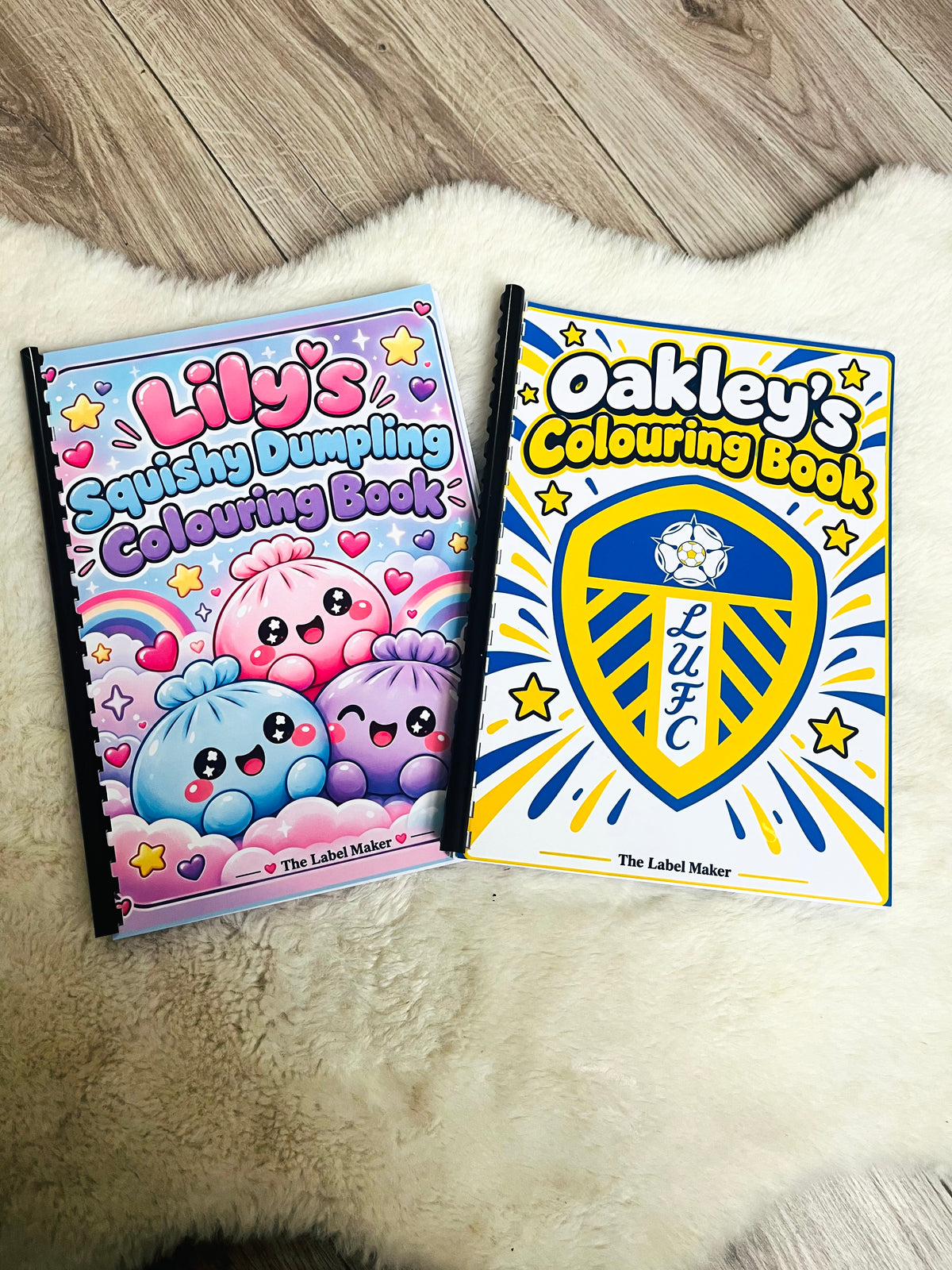 Personalised Children & Adult Colouring books