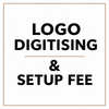 Logo digitising and setup fee for personalised embroidered workwear
