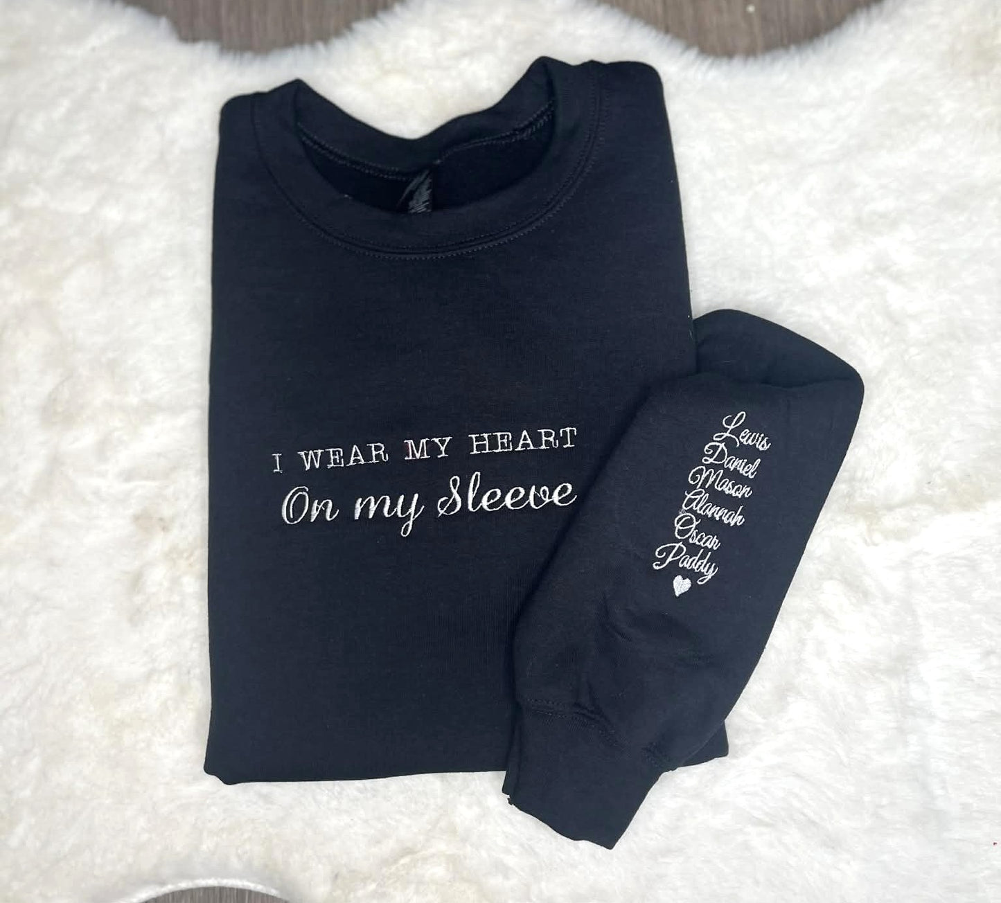 Personalised Embroidered Mama Sweatshirt