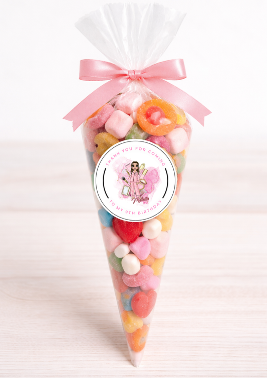 Personalised Plouise Birthday Stickers