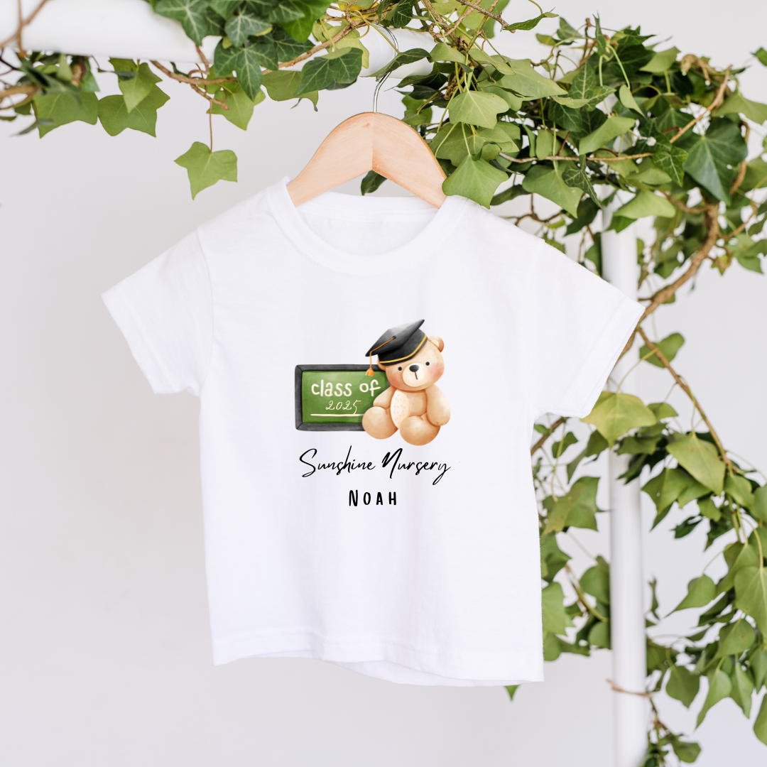 Personalised Nursery Graduation T-shirt