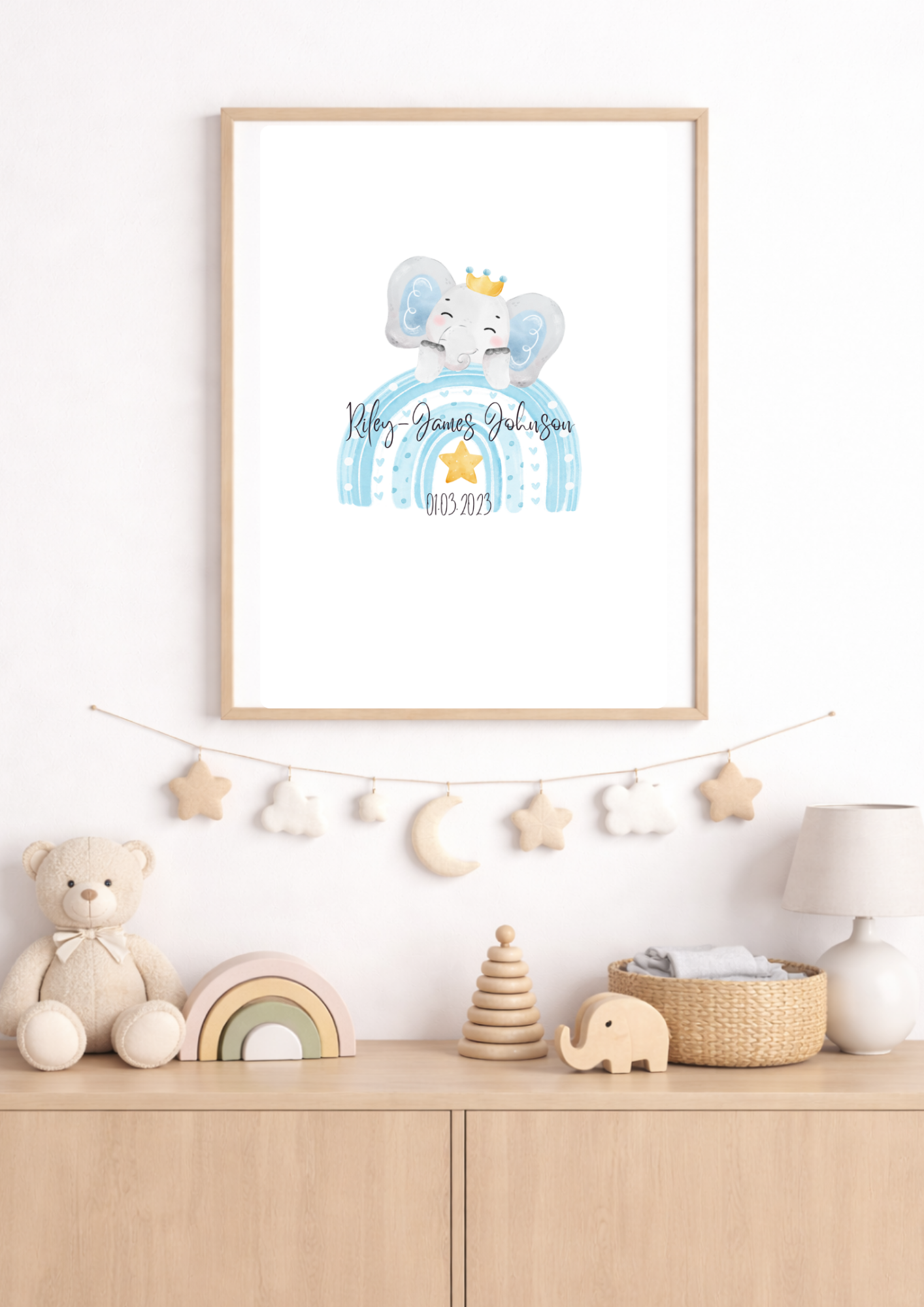 Personalised Baby Birth Print