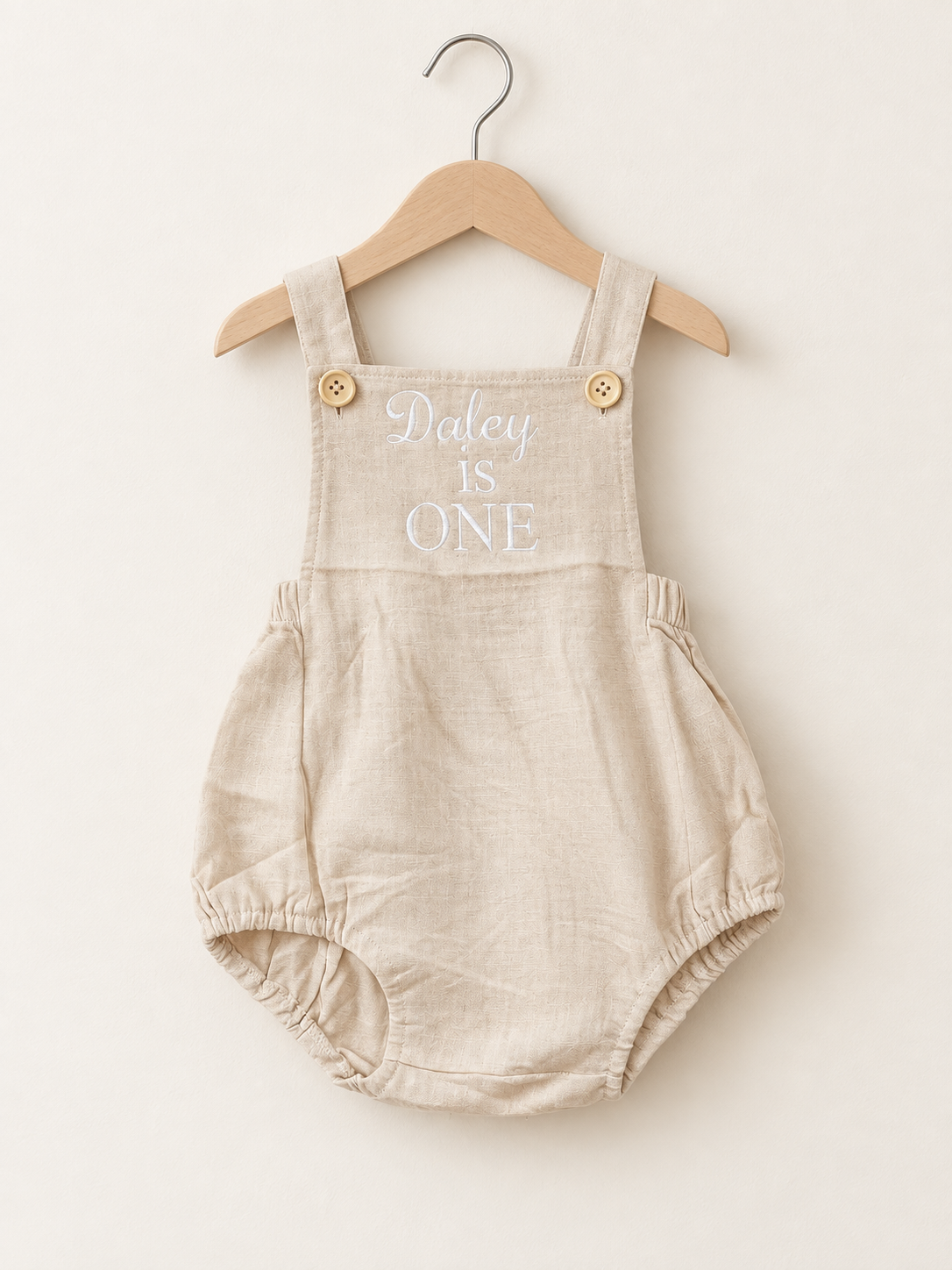 Personalised Embroidered Birthday Baby Romper