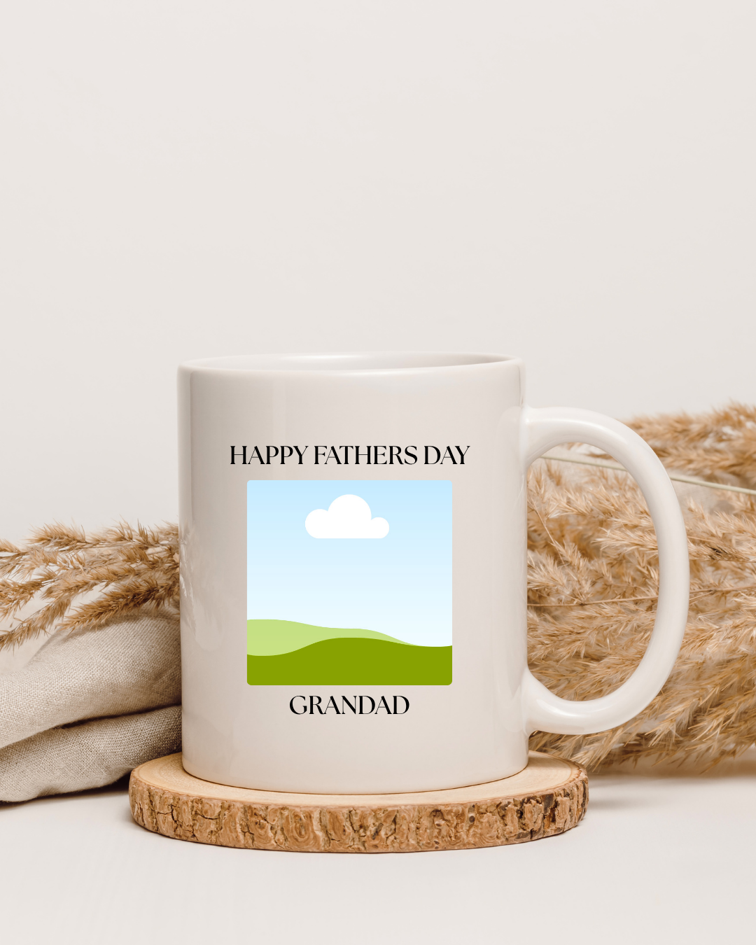 Personalised Fathers Day Photo Mug