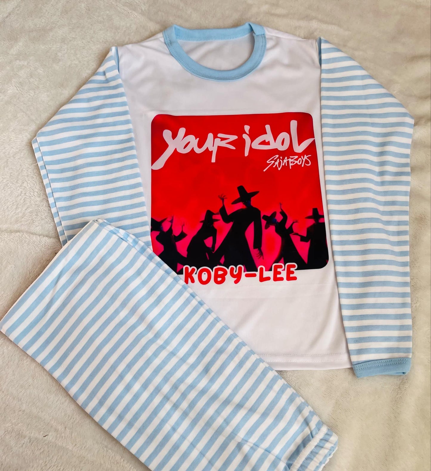 Personalised Kpop children's pyjamas 