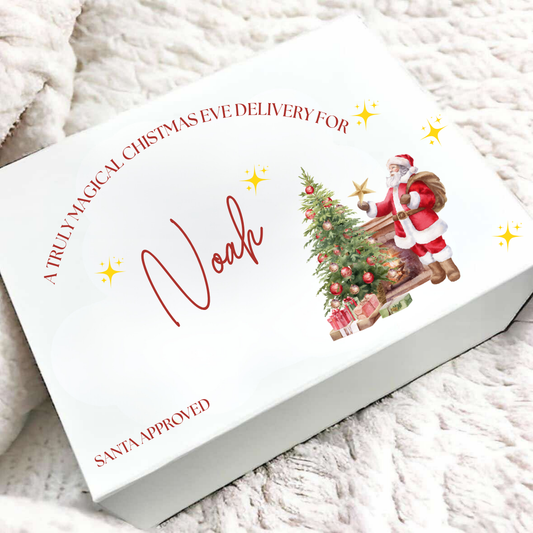 Personalised Magical Santa Christmas Eve Box