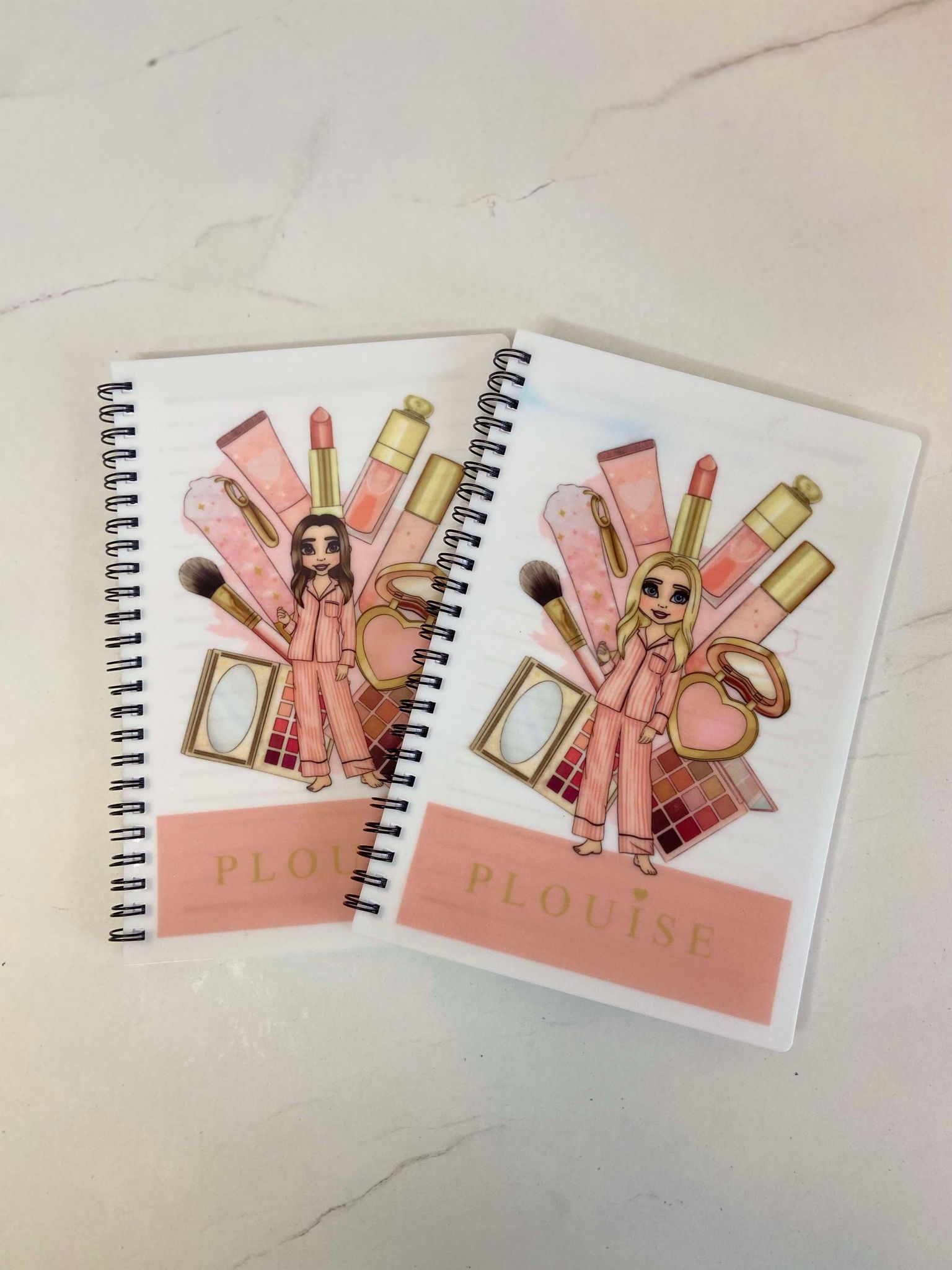 Personalised Makeup Inspired Notebook