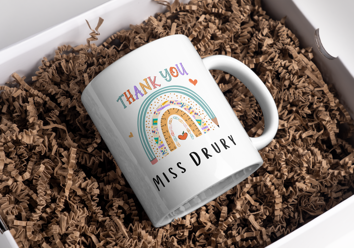 Personalised Thank You Teacher Mug